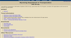 Desktop Screenshot of gis.wyoroad.info